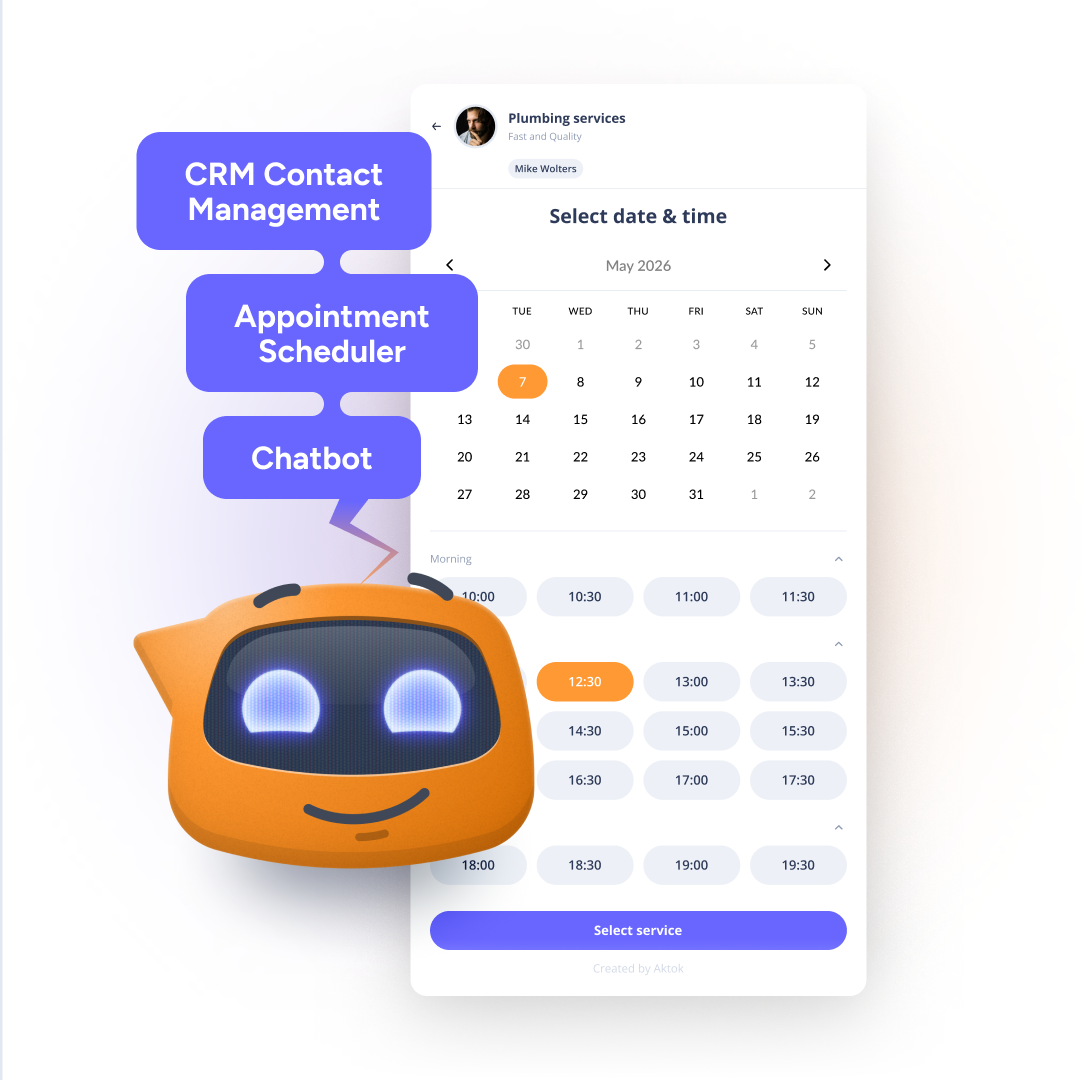 Appointment Scheduler product preview