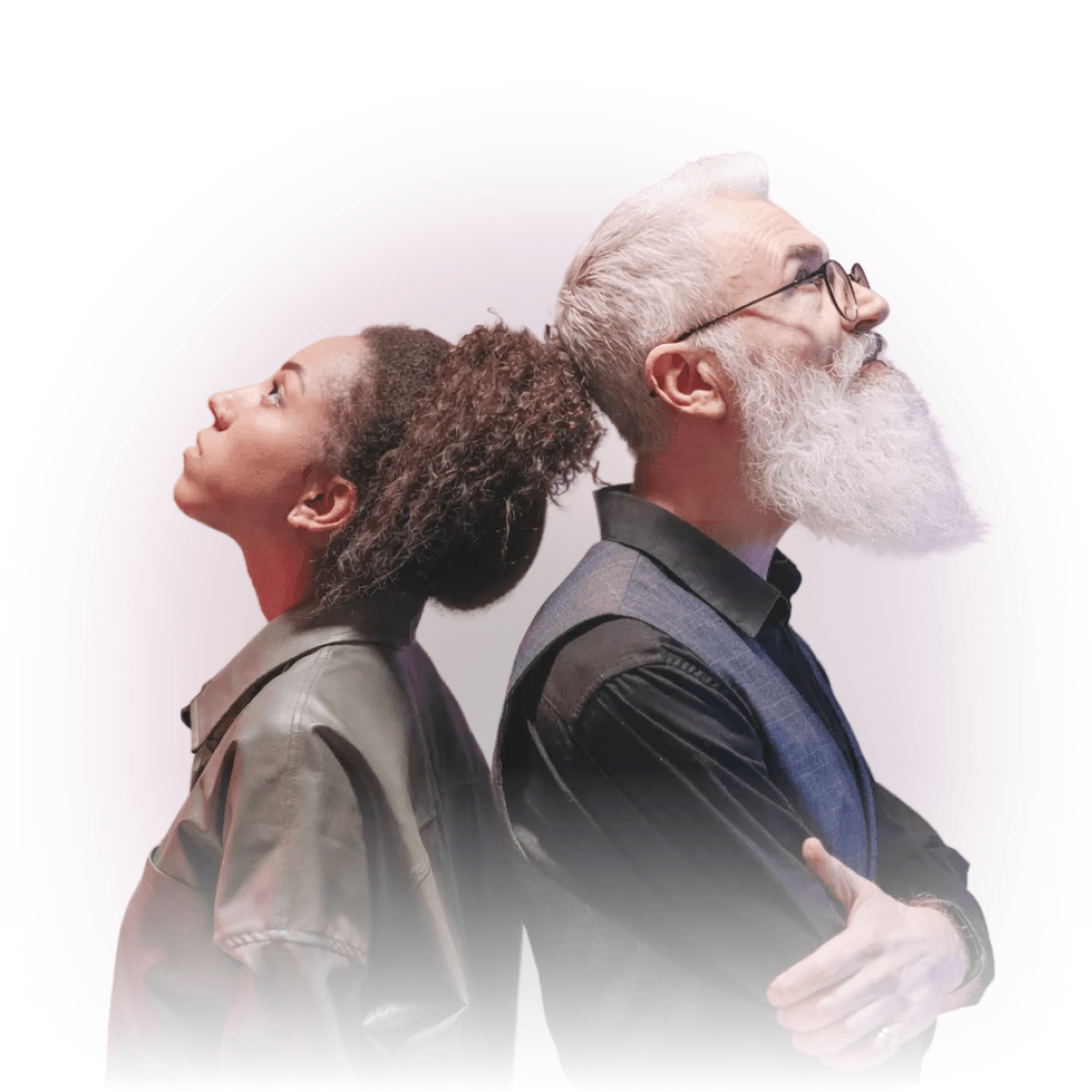 Business professionals collaborating on projects using Aktok platform