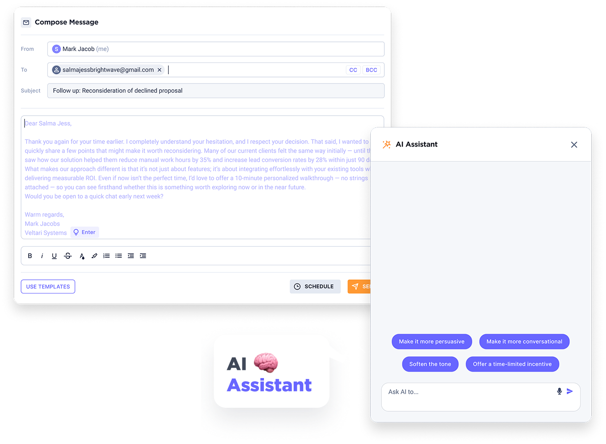 Analytics dashboard interface