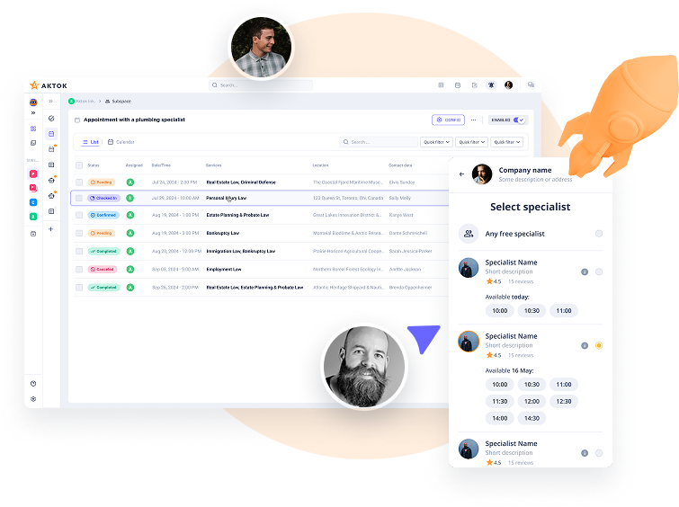 Analytics dashboard interface